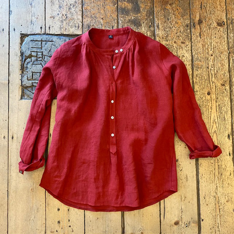 Dot-And-Herbey-Red-Shirt